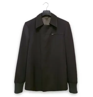 1999 Sartorial Sport Jacket with Zipper Details in Cavalry Twill