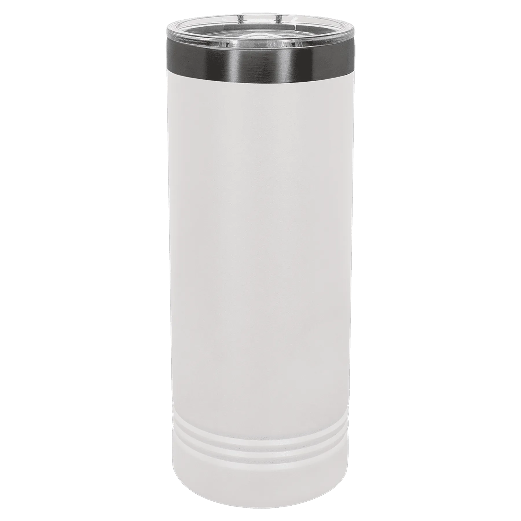 22 oz Skinny Stainless Steel Insulated SureGrip Tumblers, Blank, Polar Camel Lid