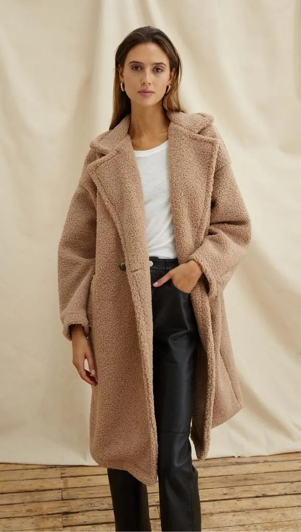 Adriana | Teddy Coat