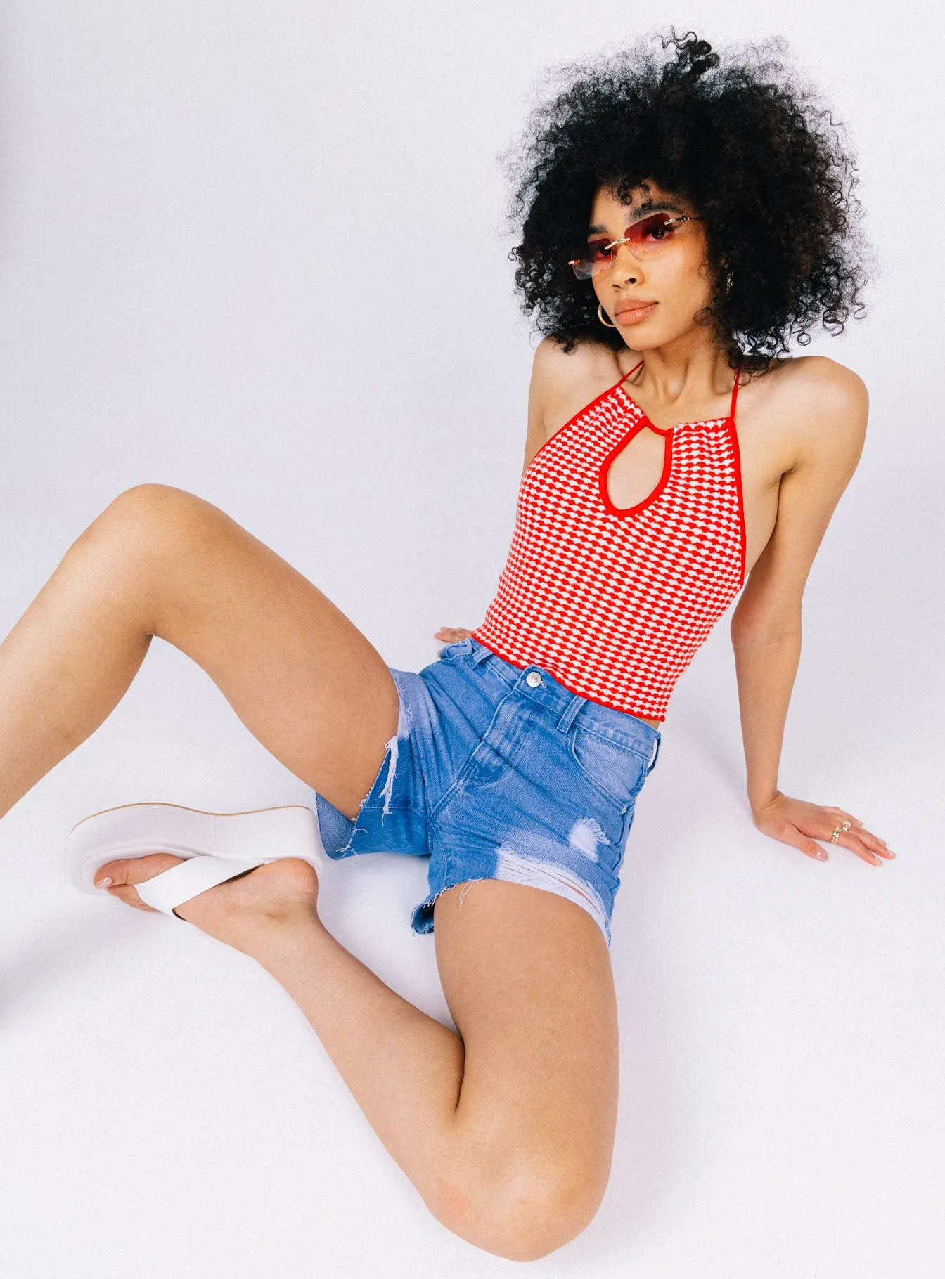 Alvana Denim Shorts