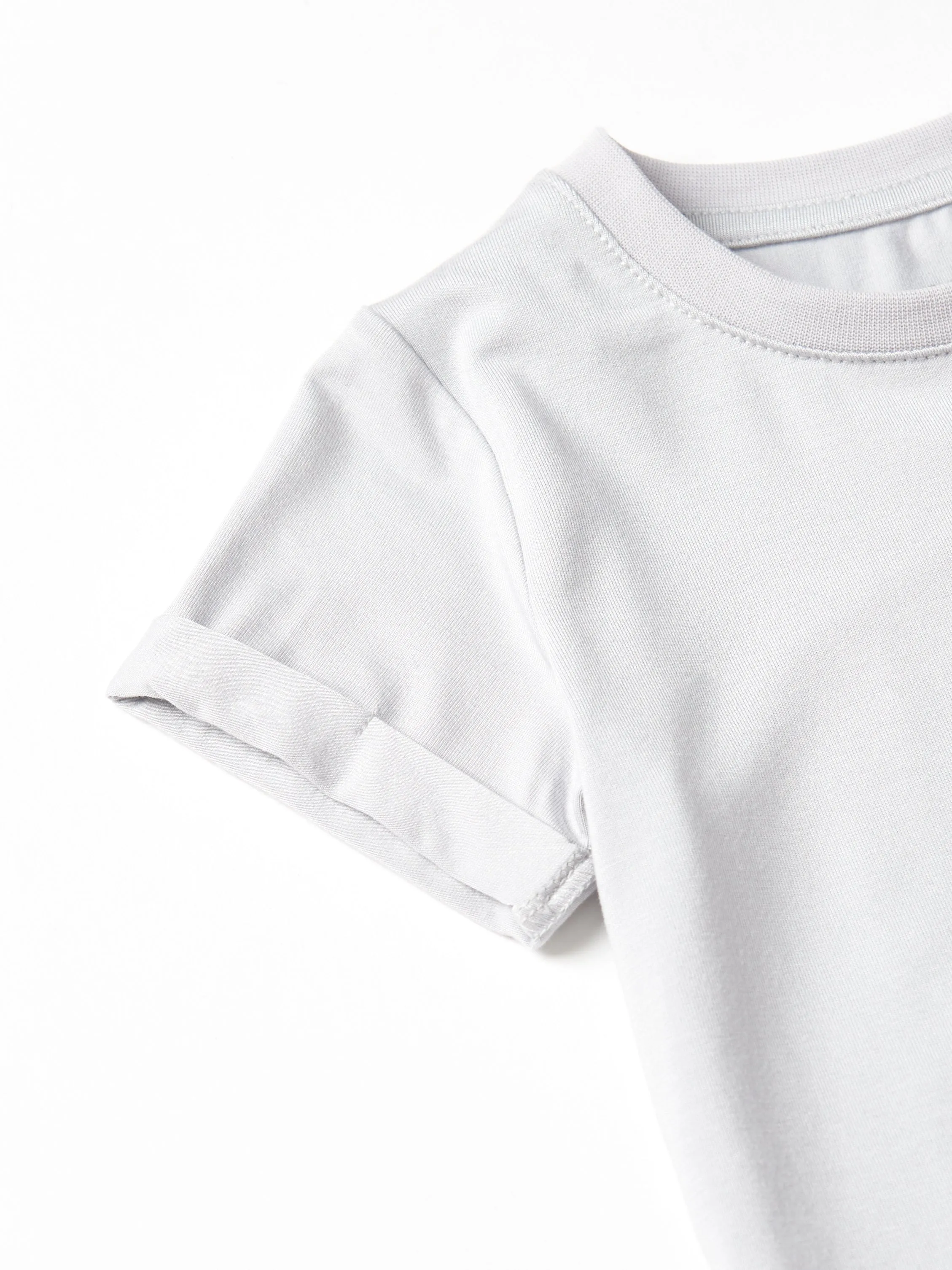 Bamboo Pocket Tee - Frost