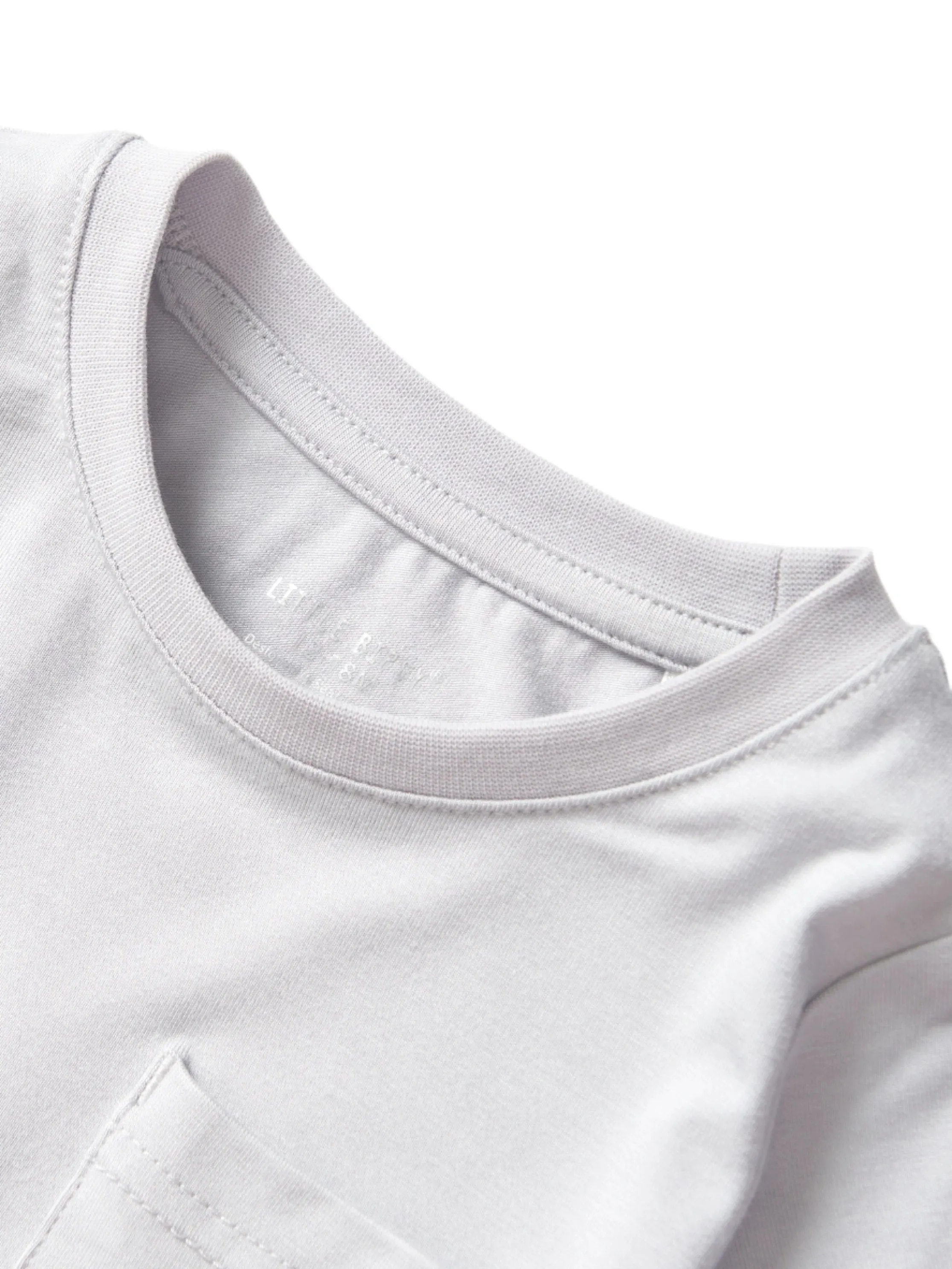 Bamboo Pocket Tee - Frost