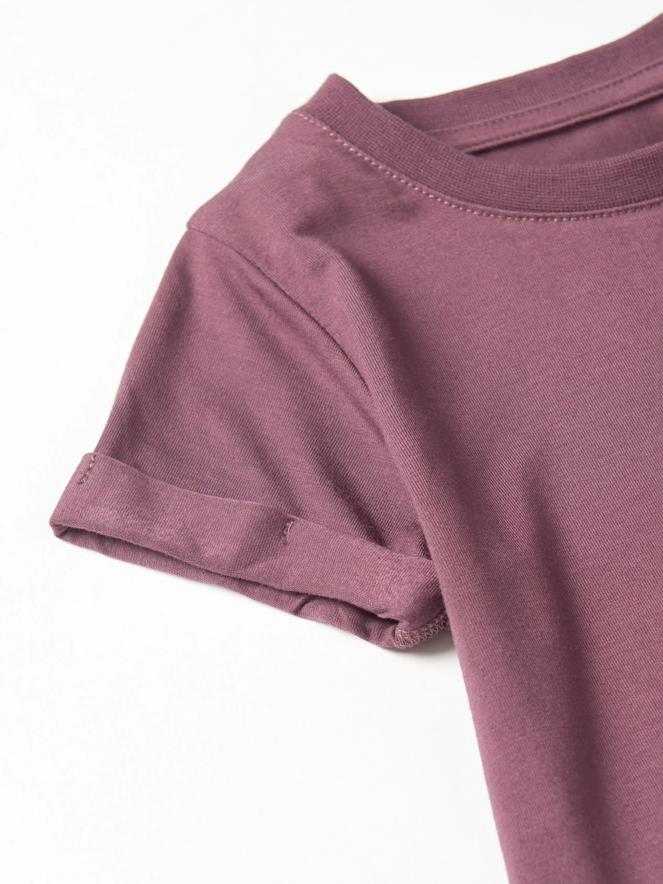 Bamboo Pocket Tee - Huckleberry