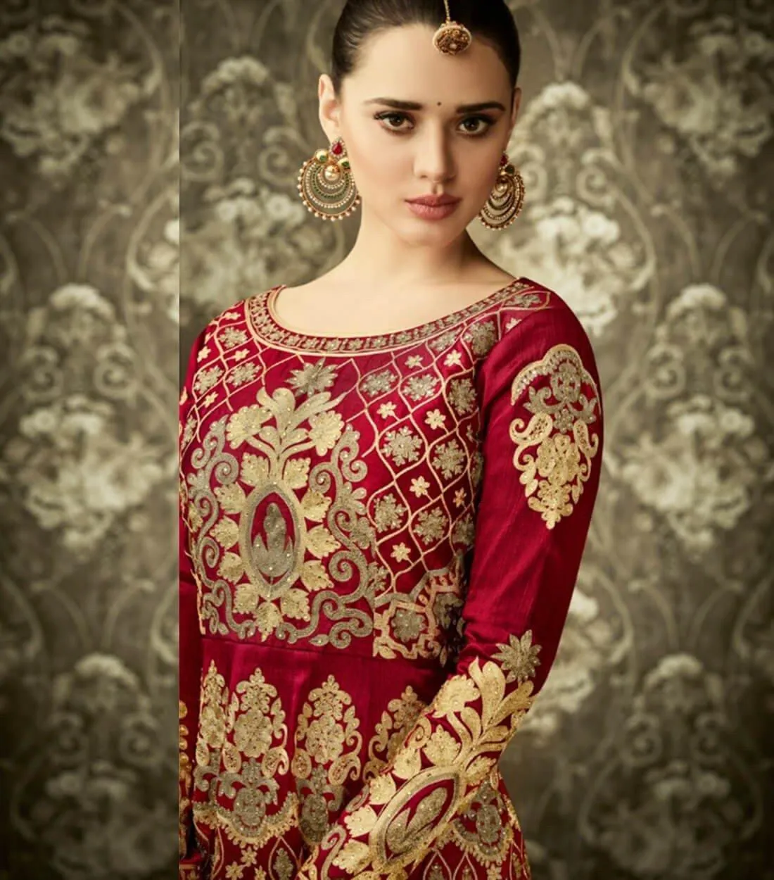 Bangalori Silk Semi Stitch Suit