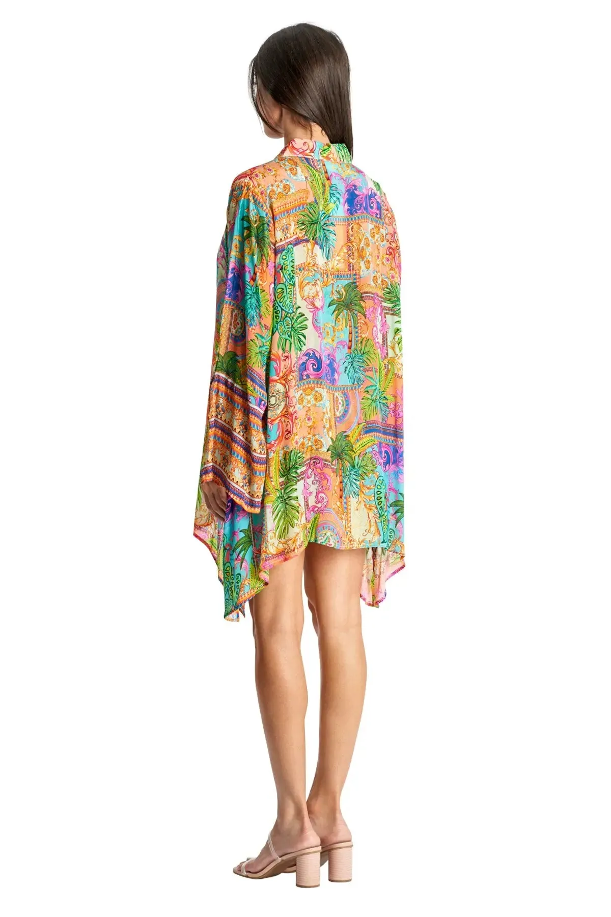 Beach Resort Easy Shirtdress Cover-Up