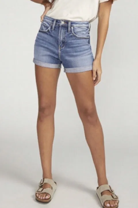 Beau High Rise Short by Silver Jeans