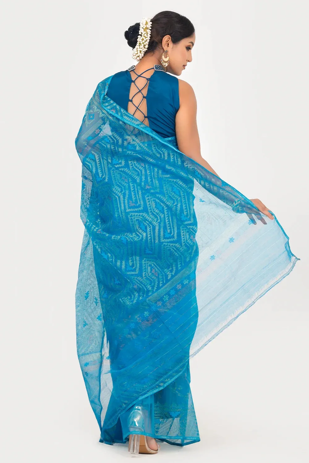 Belwari Jamdani Saree