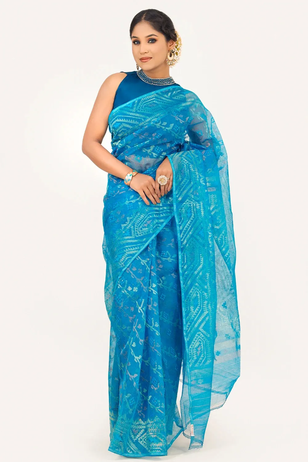 Belwari Jamdani Saree