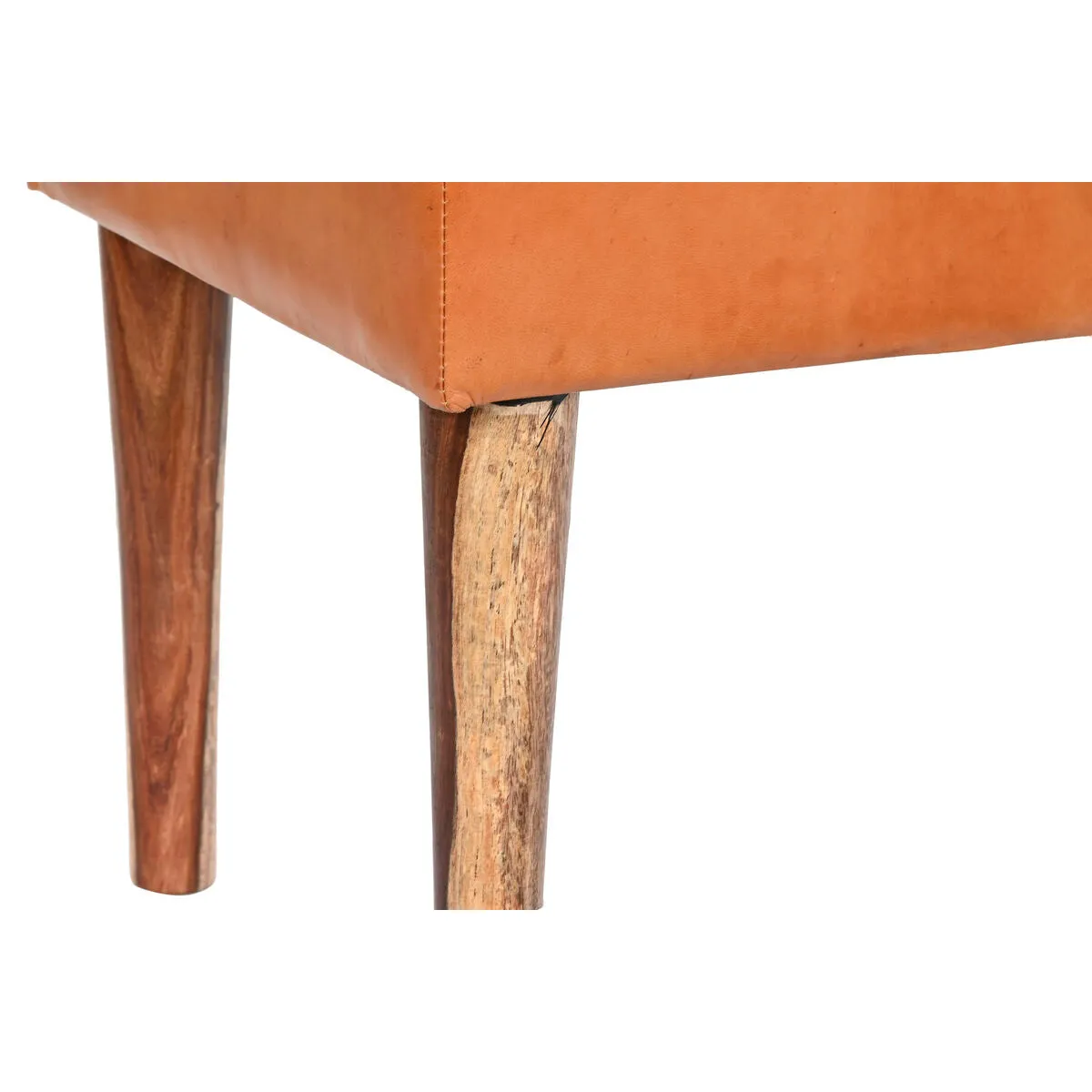 Bench DKD Home Decor Camel Wood 122 x 41 x 46 cm