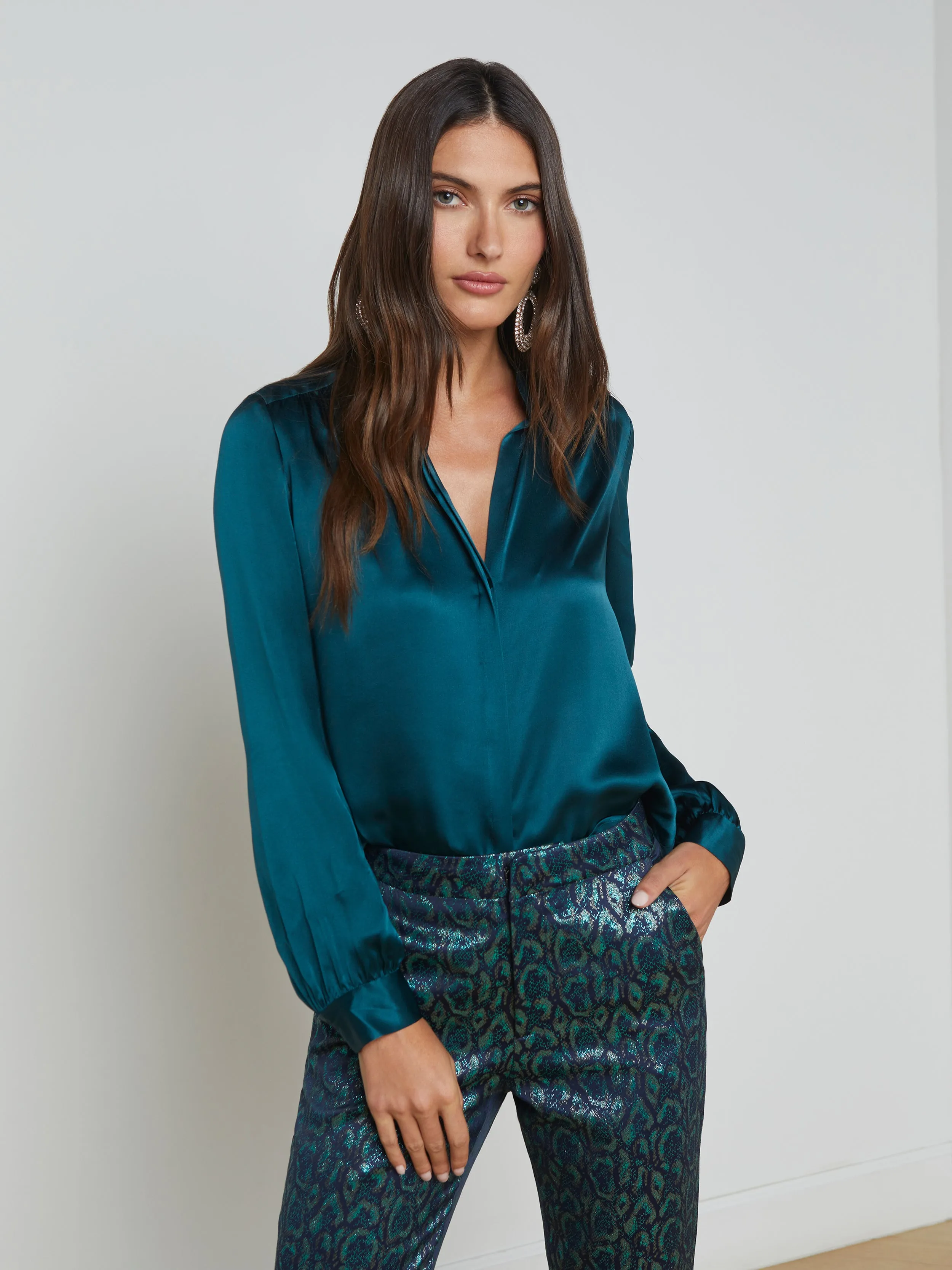 Bianca Silk Blouse