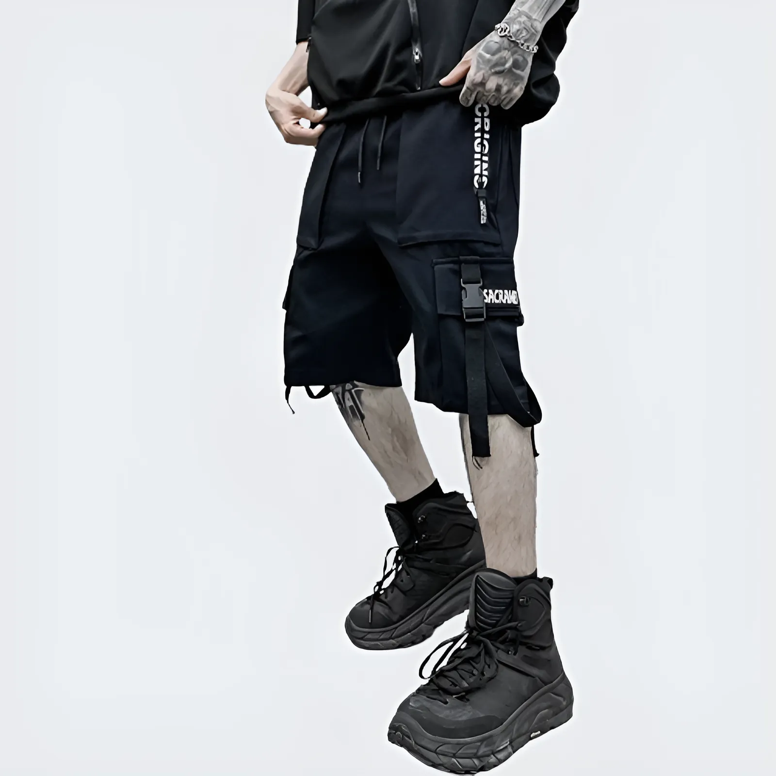 Black Shorts Streetwear