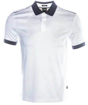 Sure! Heres an optimized and more descriptive title for the product:

**BOSS Penrose 22 Classic Fit Polo Shirt in Crisp White - Stylish and Comfortable Mens Apparel**