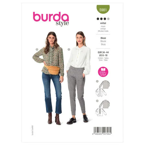 Burda Blouses 5981