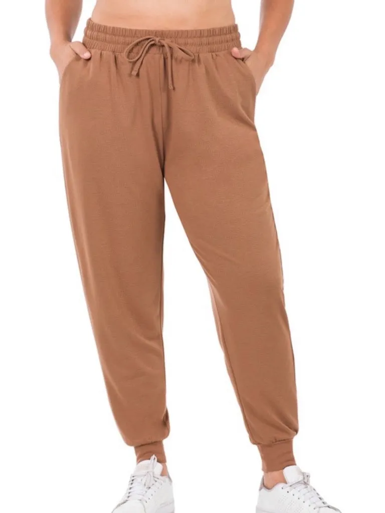 Carmen Jogger Pants - Cocoa