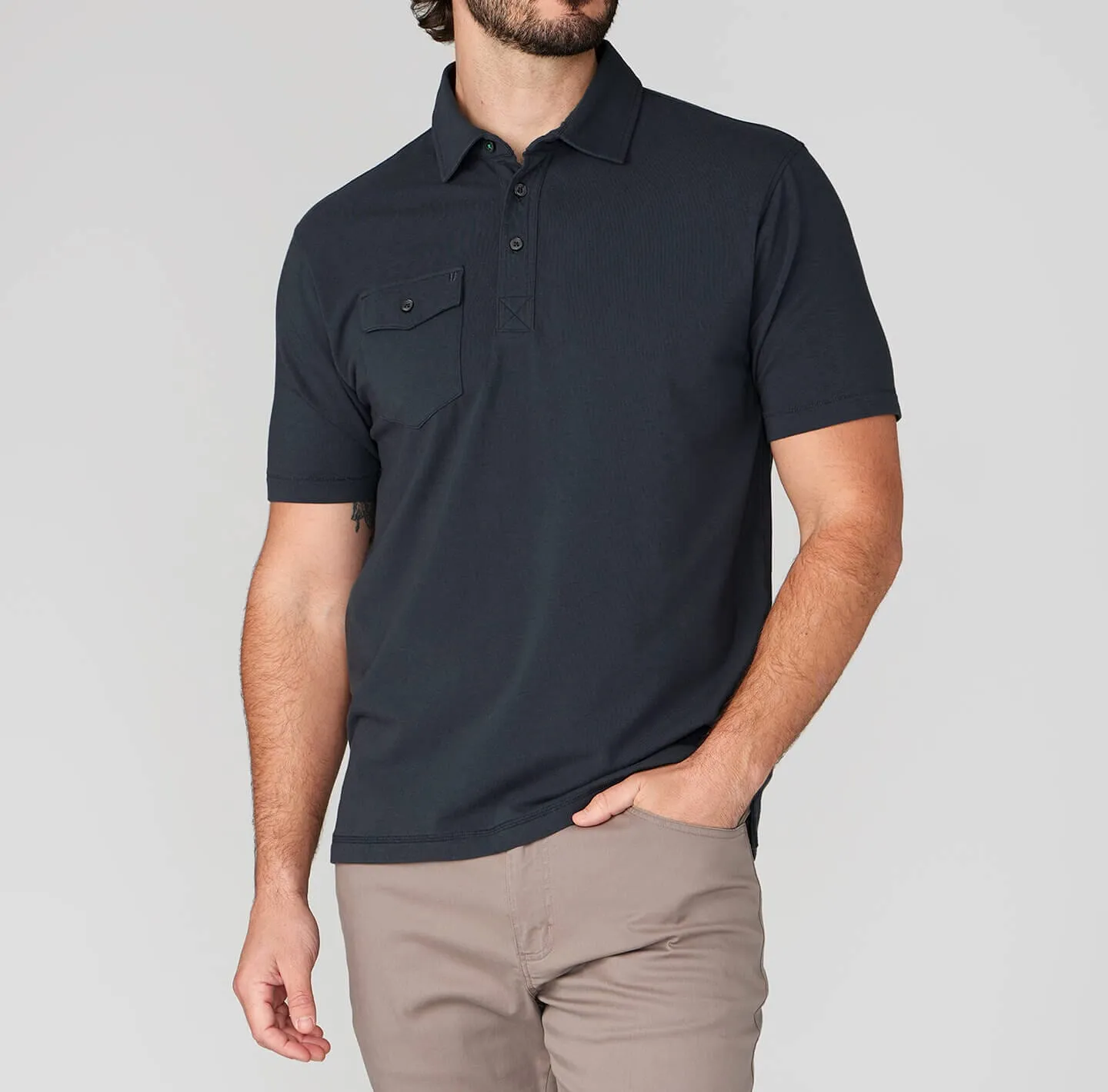 Coast Highway Pocket Polo