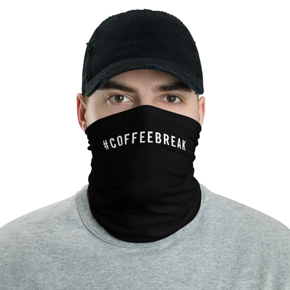 #COFFEEBREAK Hashtag Neck Gaiter