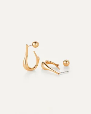 Colette Hoop Earrings - Small