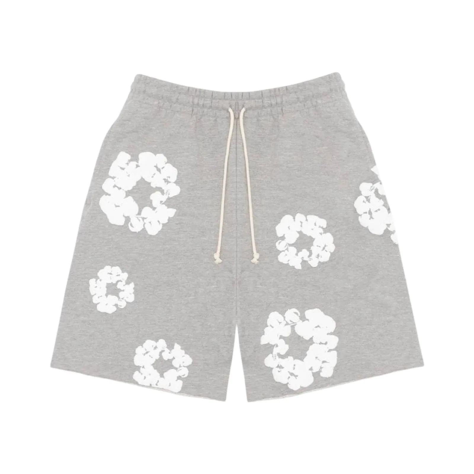 Denim Tears Cotton Wreath Grey Shorts