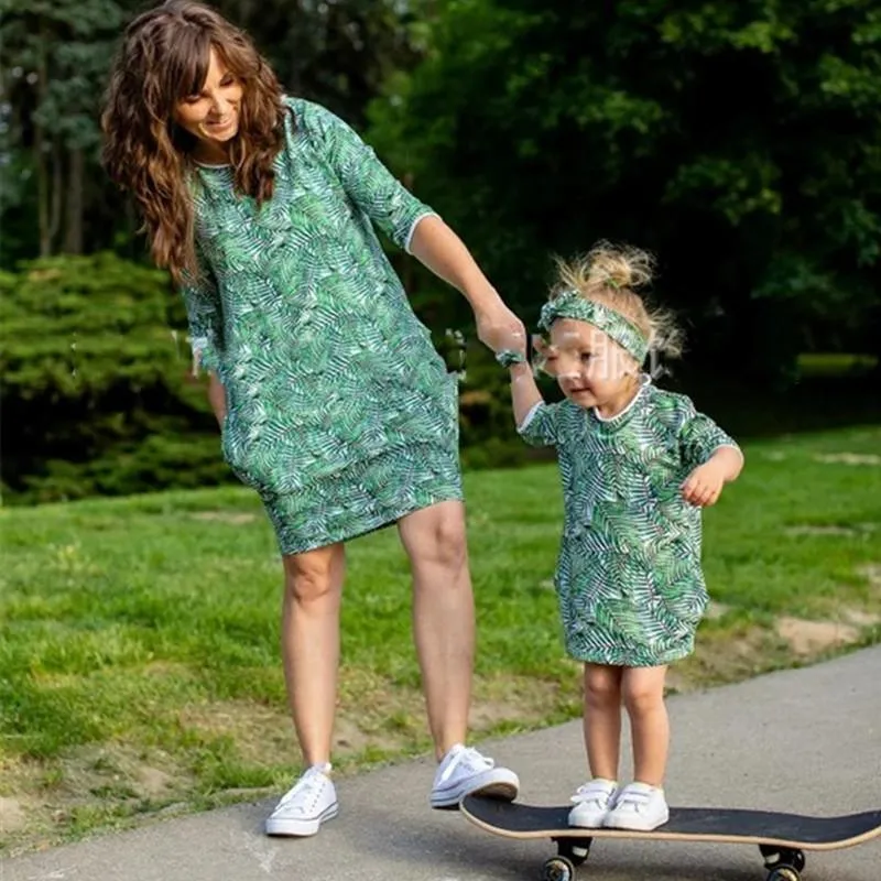 Family Matching Outfits Dress