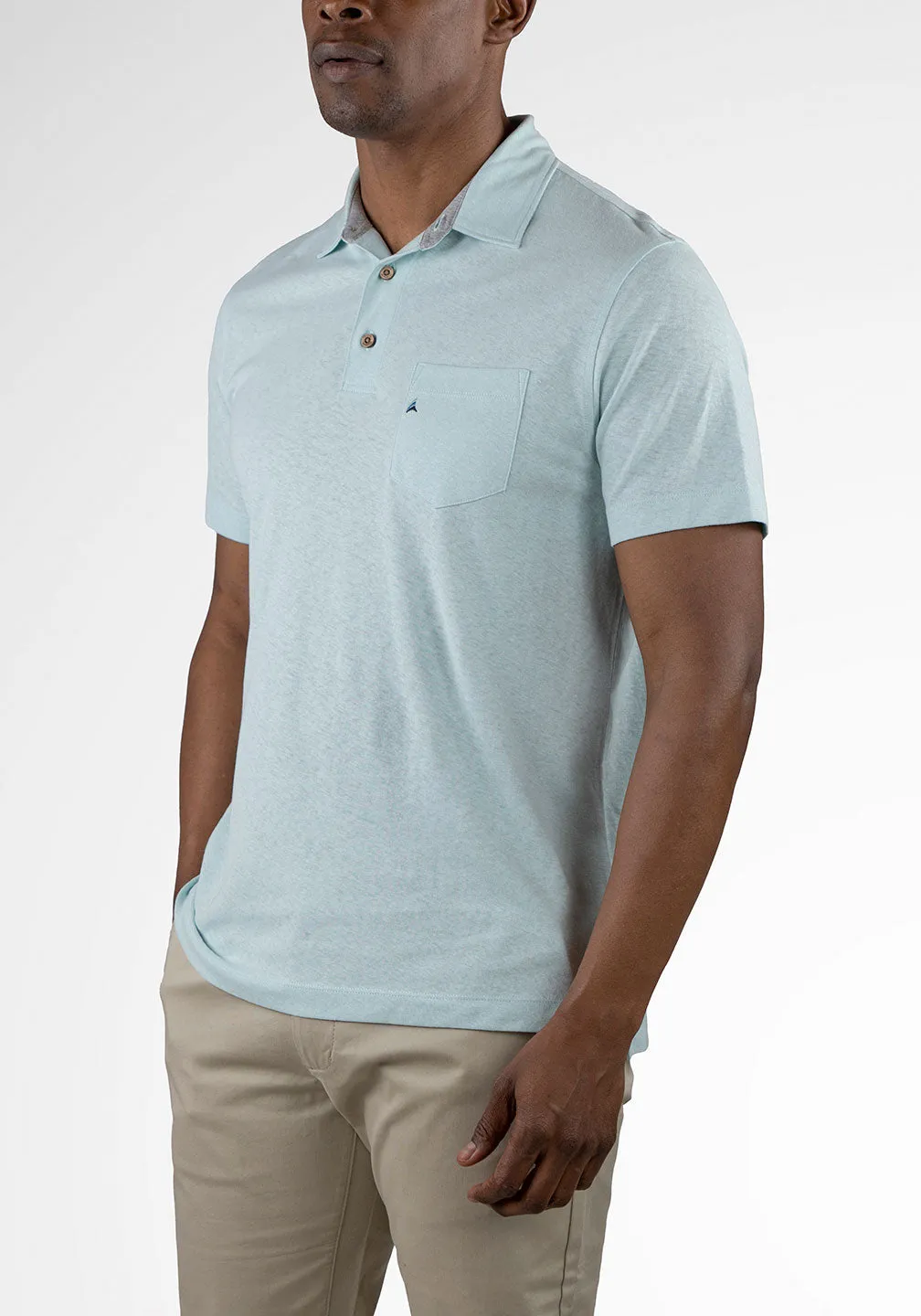 Hemp Cotton Jersey Polo