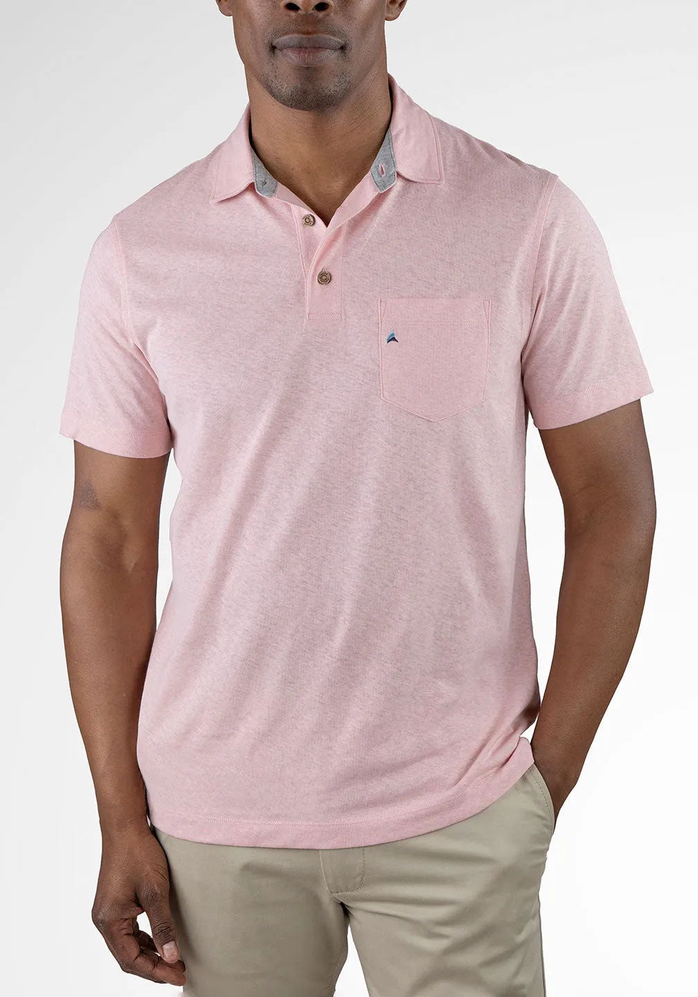 Hemp Cotton Jersey Polo