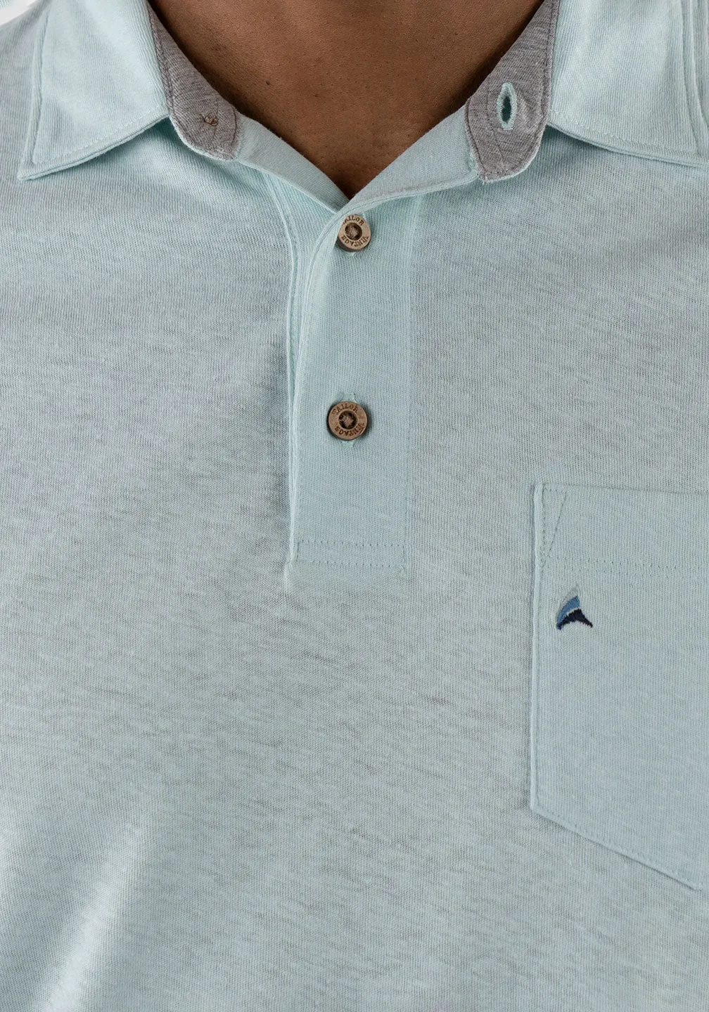 Hemp Cotton Jersey Polo