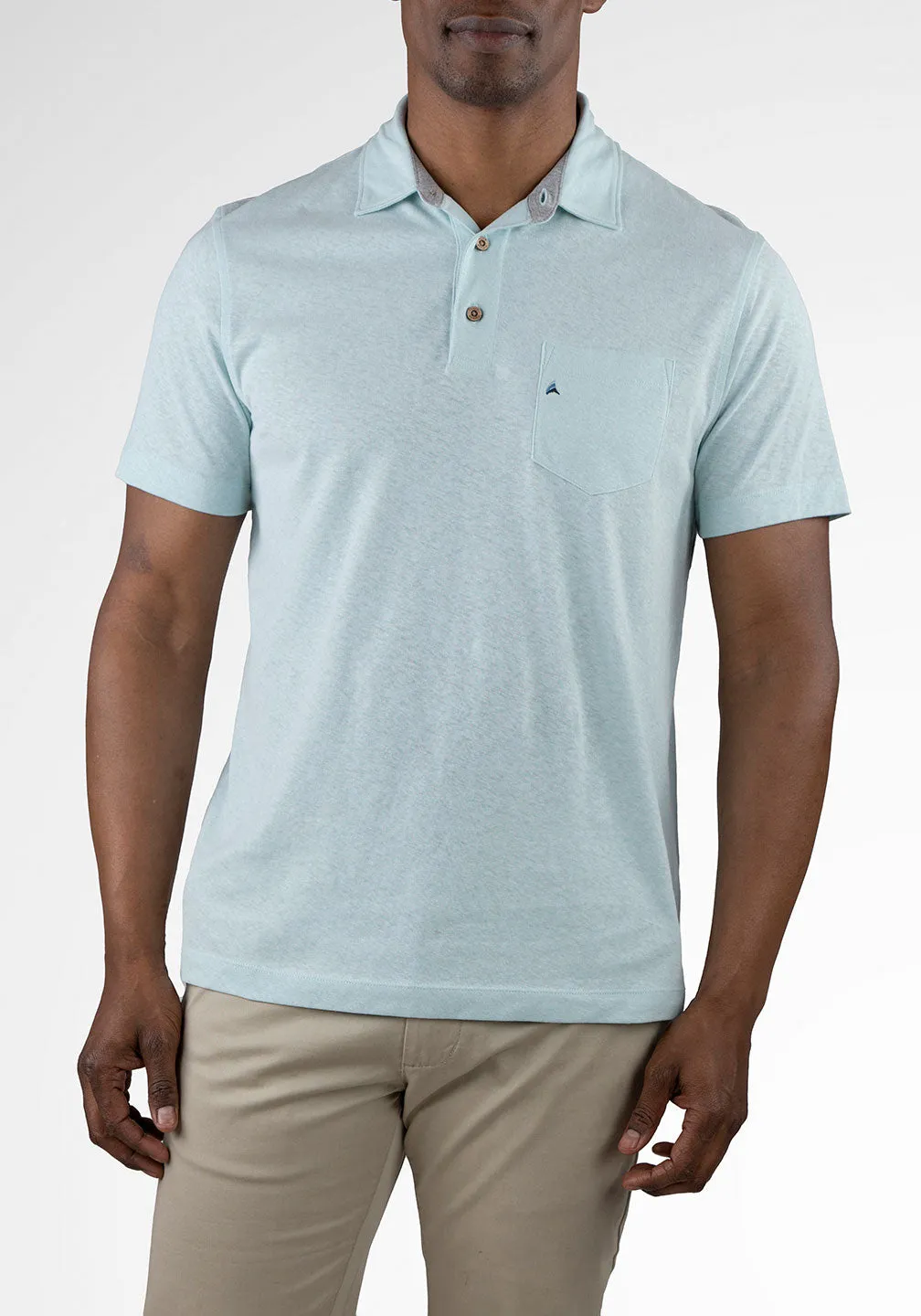 Hemp Cotton Jersey Polo