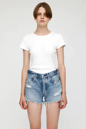 Moussy Vintage PACKARD SHORTS - BLU