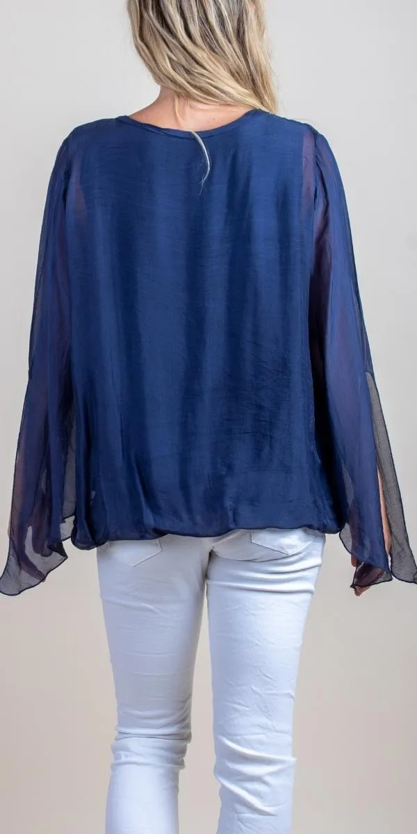 Parma Silk Blouse