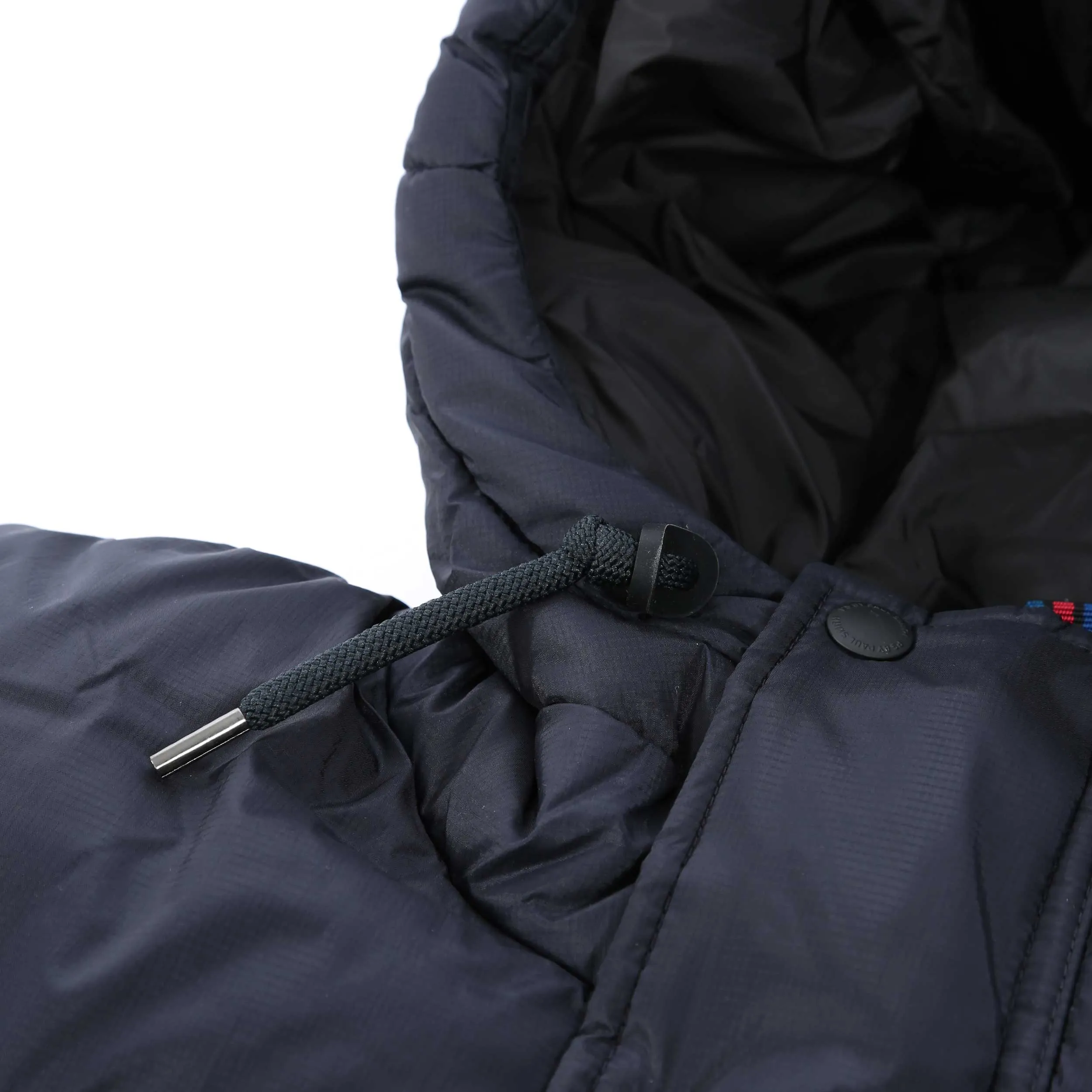 Paul Smith Fibre Down Parka Jacket in Dark Navy