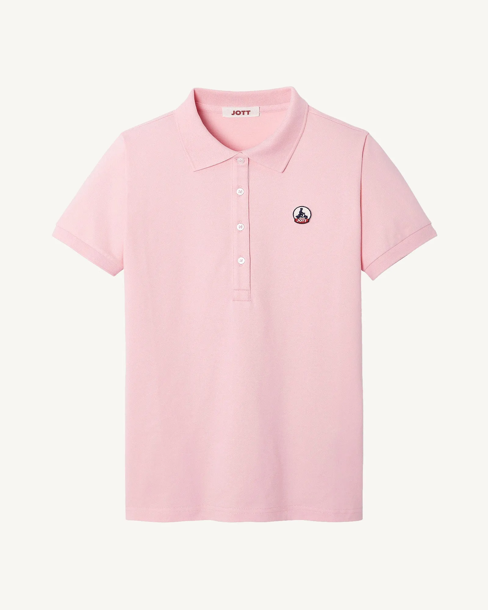 Peach pink Franca polo shirt