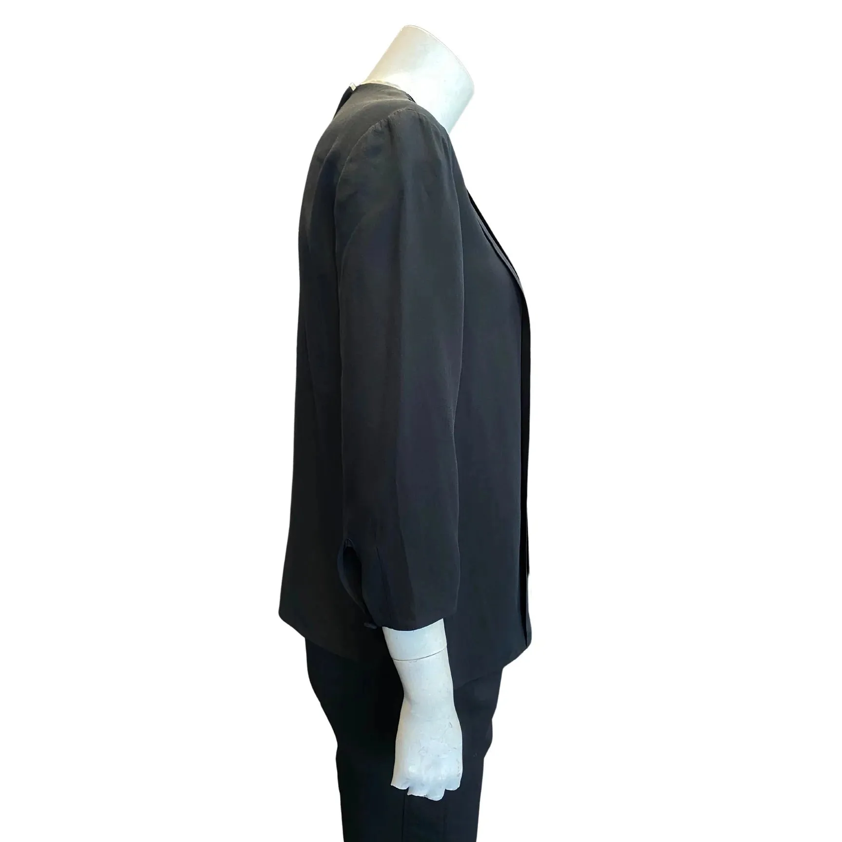 PRADA Silk Back Button Blouse | XS - IT 38 - US 2