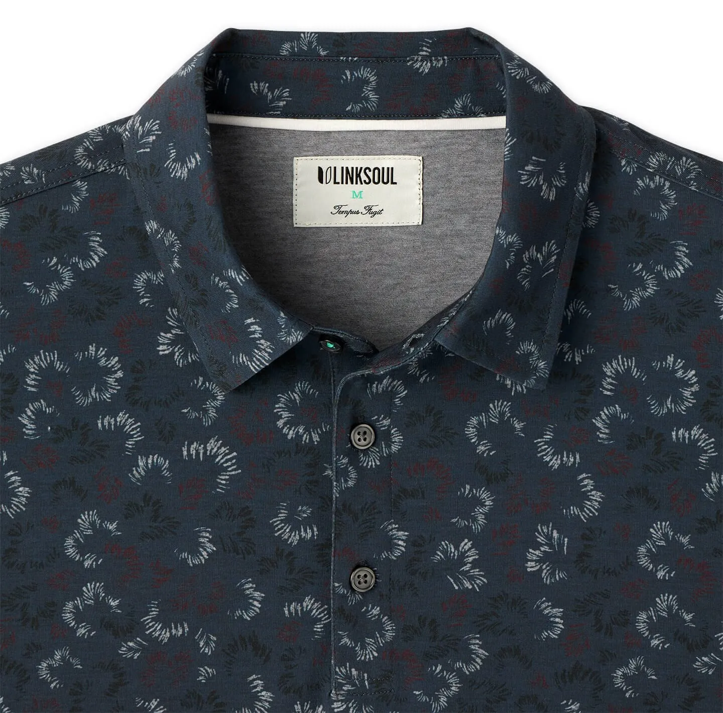 Printed Delray Polo