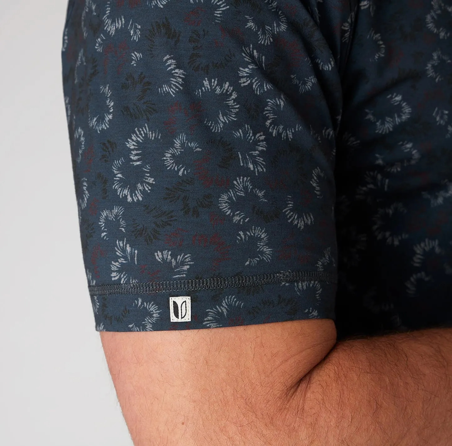 Printed Delray Polo