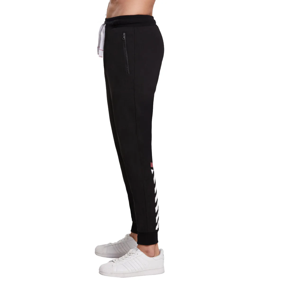 Reflective Print Slim Joggers