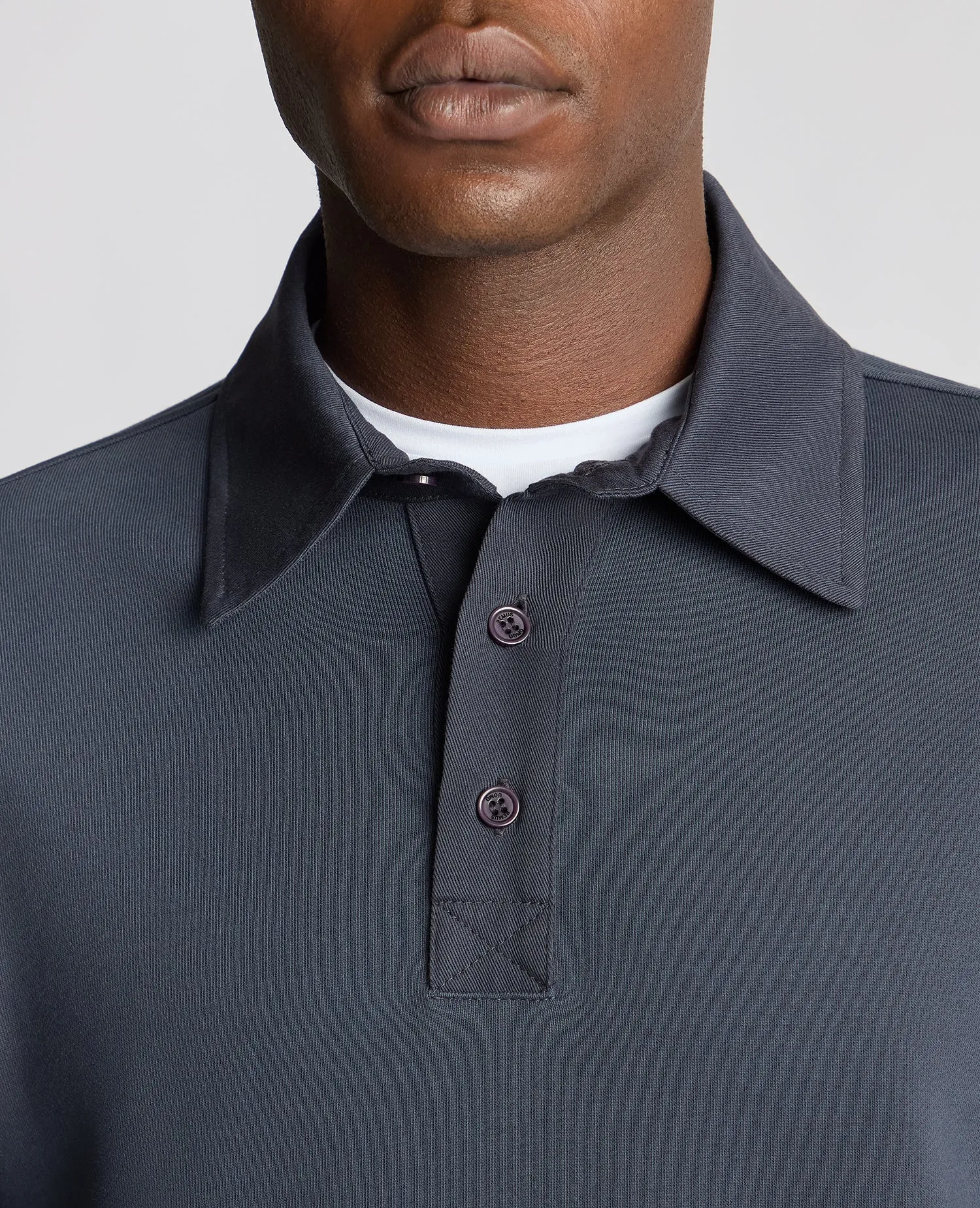 Regular Fit Organic Cotton-Stretch Jersey Polo