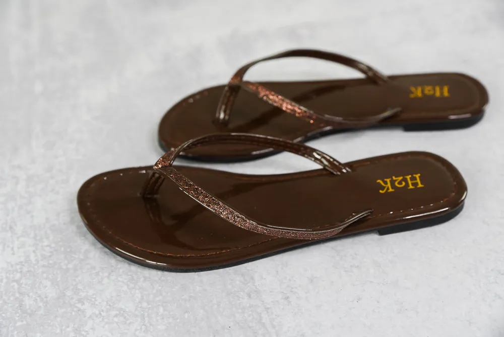 Sassy Sandals in Brown [Online Exclusive]