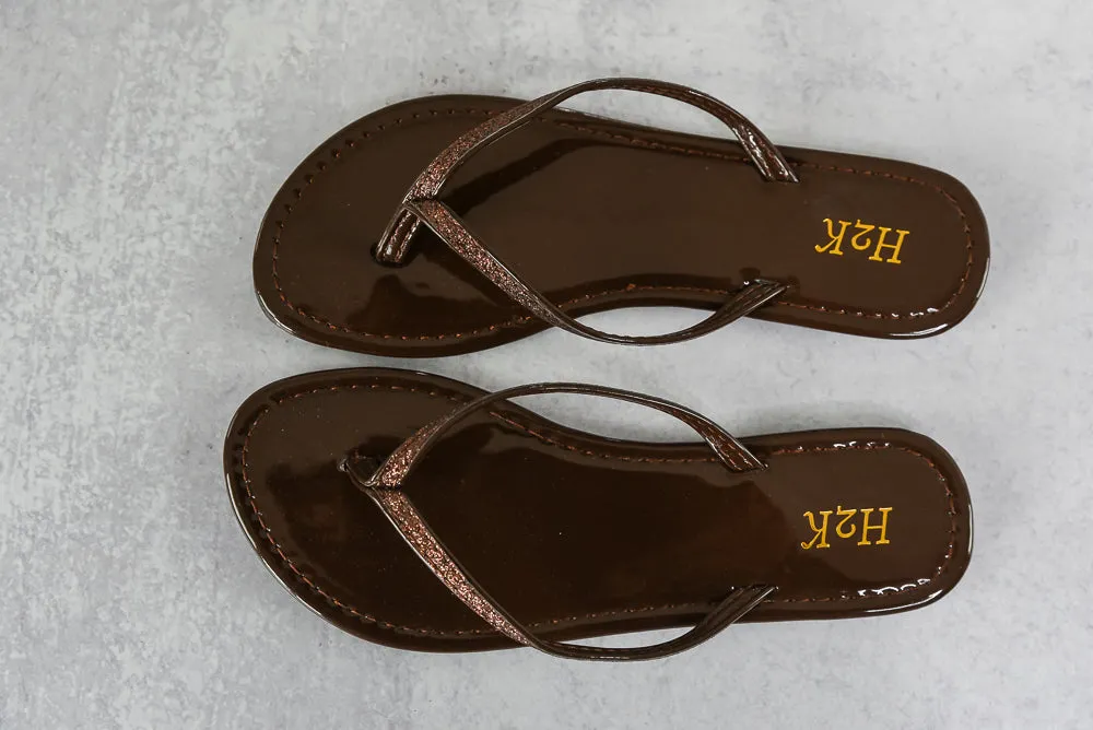 Sassy Sandals in Brown [Online Exclusive]