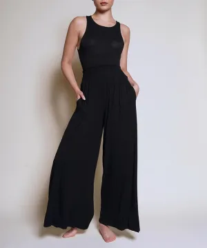 S.K. Palazzo Pants Black