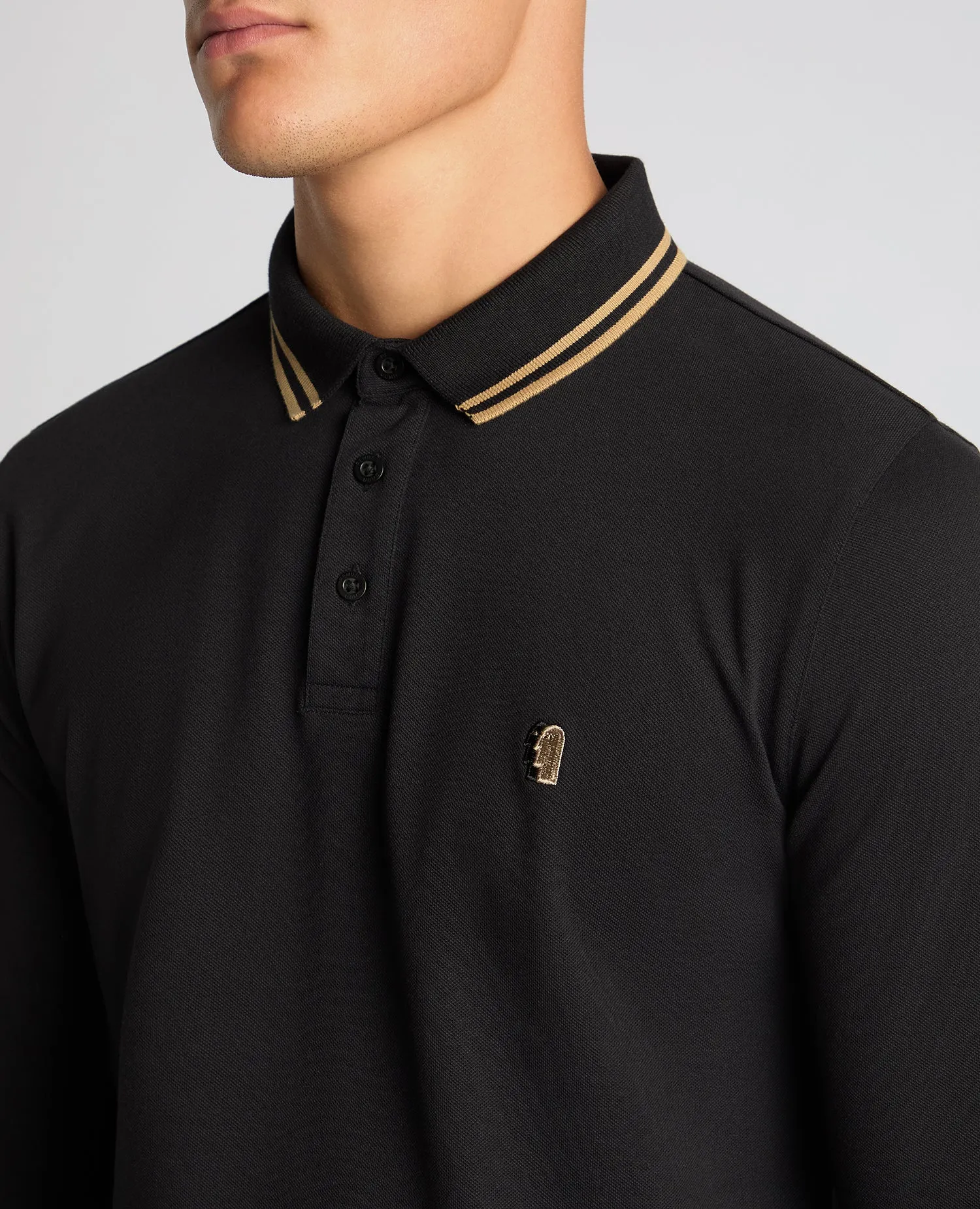 Slim Fit Cotton-Stretch Pique Polo Shirt