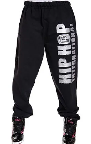 Vertical Hip Hop International Unisex Sweatpant - Black/Silver